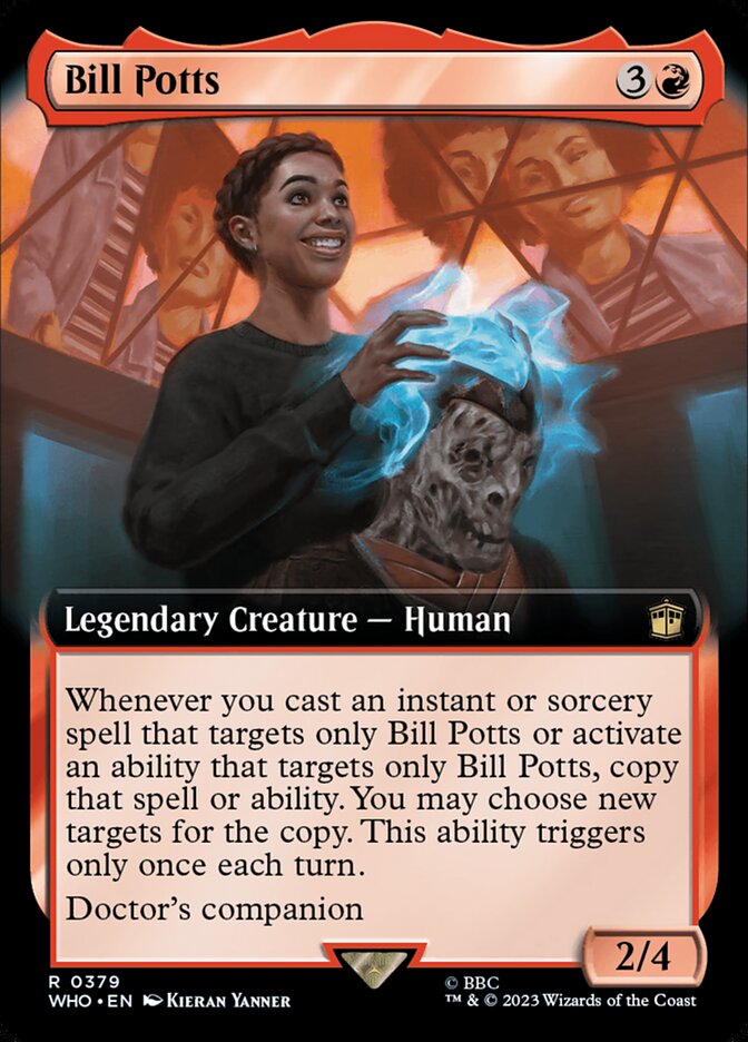 Bill Potts – Rare Magic: The Gathering card from Doctor Who (#379)