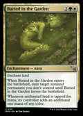 Buried in the Garden – Uncommon Magic: The Gathering card from Murders at Karlov Manor (#191)