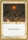 Armageddon – Rare Magic: The Gathering card from Pro Tour Collector Set (#bl5)