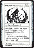 Avacyn's Collar, the Symbol of Her Church – Rare Magic: The Gathering card from Mystery Booster 2 (#509)