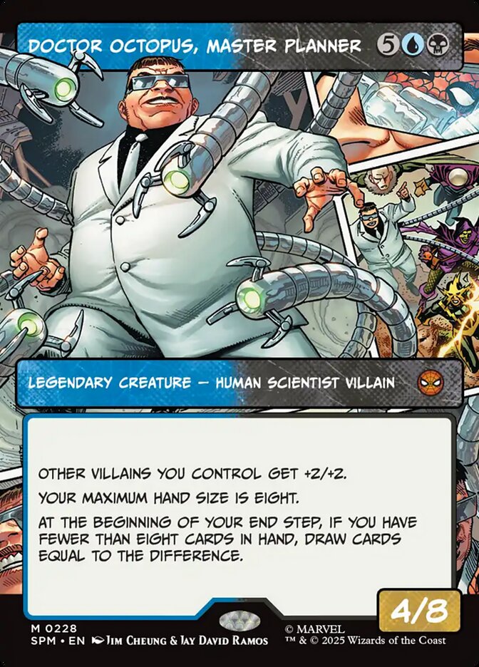 Doctor Octopus, Master Planner – Mythic Magic: The Gathering card from Marvel's Spider-Man (#228)