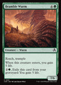 Bramble Wurm – Common Magic: The Gathering card from Innistrad Remastered (#187)