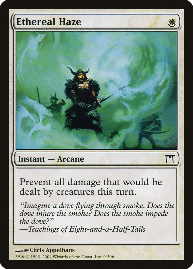Ethereal Haze – Common Magic: The Gathering card from Champions of Kamigawa (#9)