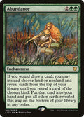 Abundance – Rare Magic: The Gathering card from Commander 2017 (#145)