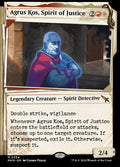 Agrus Kos, Spirit of Justice – Mythic Magic: The Gathering card from Murders at Karlov Manor (#354)