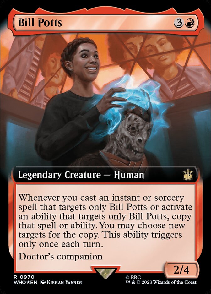 Bill Potts – Rare Magic: The Gathering card from Doctor Who (#970)