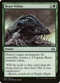 Beast Within – Uncommon Magic: The Gathering card from Planechase Anthology (#57)