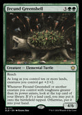Fecund Greenshell – Rare Magic: The Gathering card from Bloomburrow (#171)