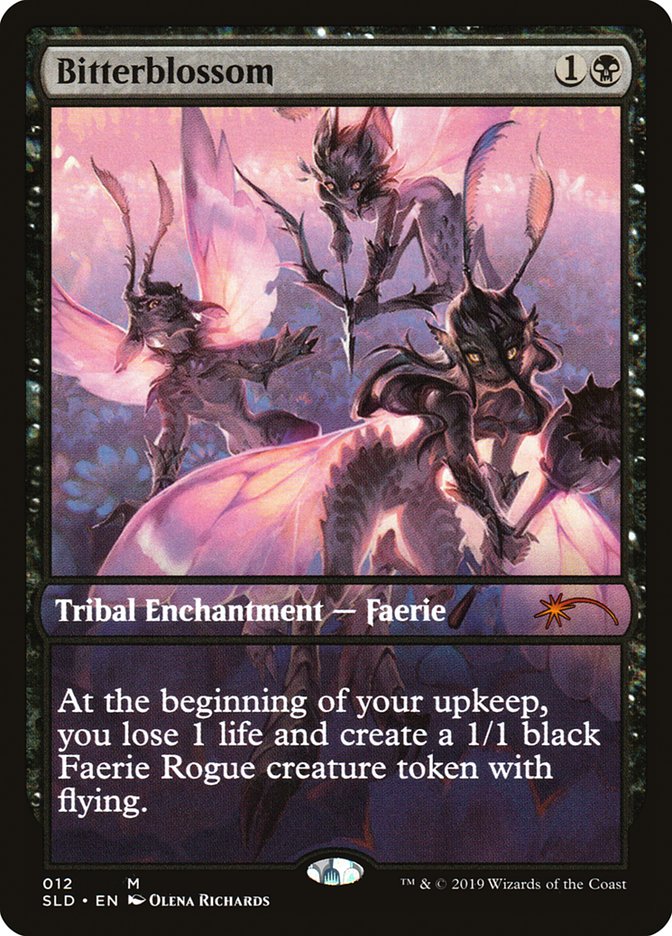 Bitterblossom – Mythic Magic: The Gathering card from Secret Lair Drop (#12)