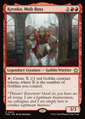 Krenko, Mob Boss – Rare Magic: The Gathering card from Foundations (#204)