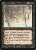 Ashes to Ashes – Common Magic: The Gathering card from The Dark (#39)