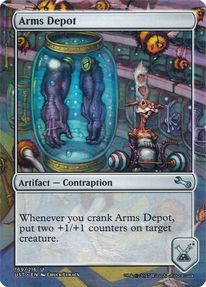 Arms Depot – Uncommon Magic: The Gathering card from Unstable (#169)