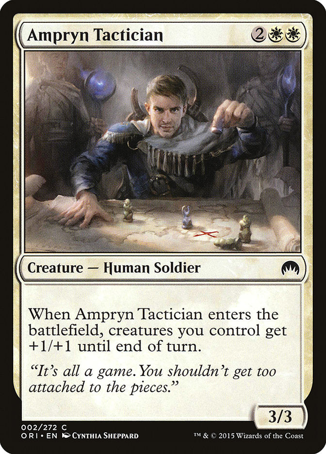 Ampryn Tactician – Common Magic: The Gathering card from Magic Origins (#2)