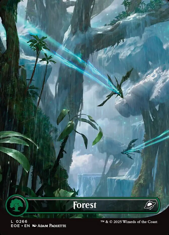 Forest – Common Magic: The Gathering card from Edge of Eternities (#266)