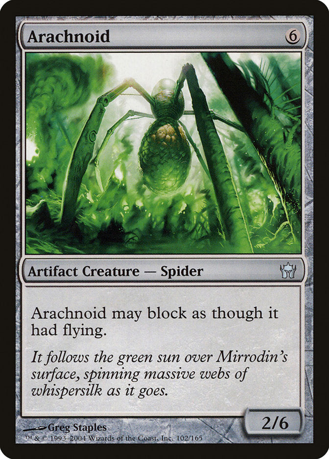 Arachnoid – Uncommon Magic: The Gathering card from Fifth Dawn (#102)