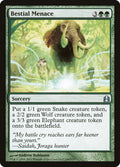 Bestial Menace – Uncommon Magic: The Gathering card from Commander 2011 (#144)