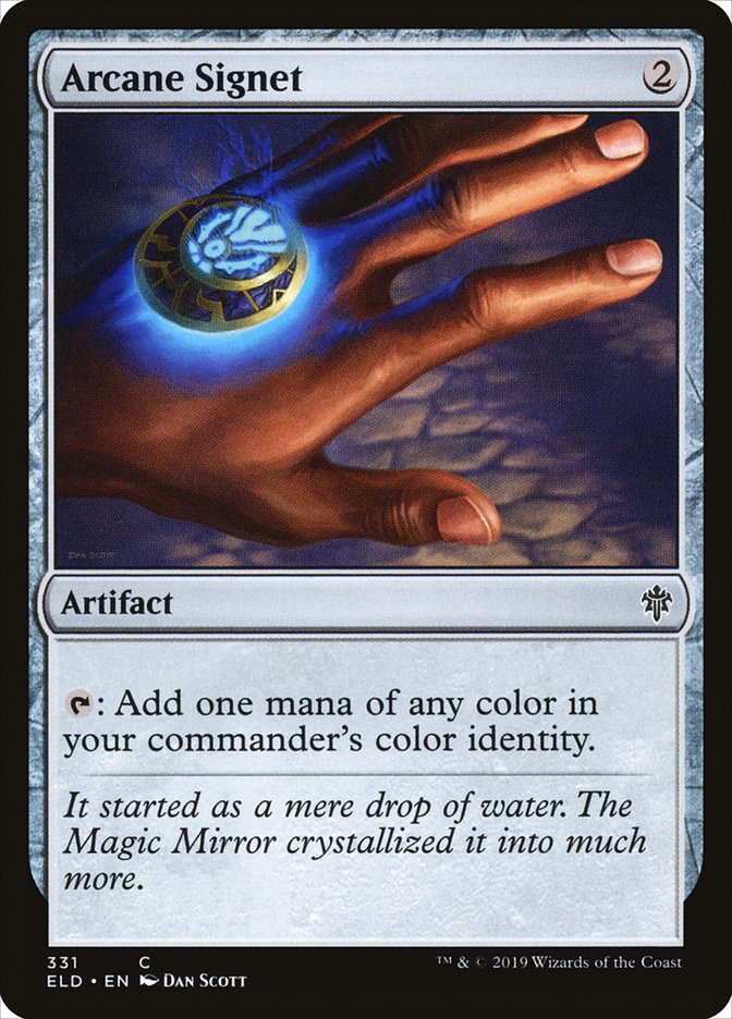 Arcane Signet – Common Magic: The Gathering card from Throne of Eldraine (#331)