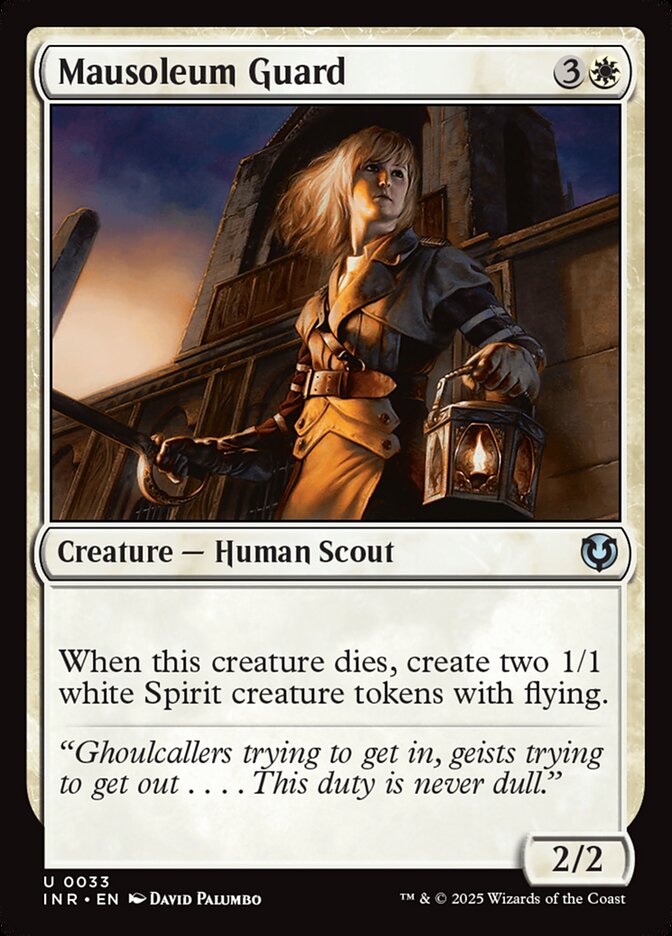 Mausoleum Guard – Uncommon Magic: The Gathering card from Innistrad Remastered (#33)