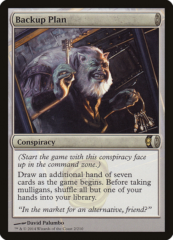 Backup Plan – Rare Magic: The Gathering card from Conspiracy (#2)