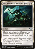 And They Shall Know No Fear – Uncommon Magic: The Gathering card from Warhammer 40,000 Commander (#9)