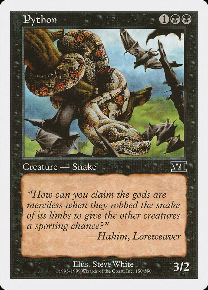 Python – Common Magic: The Gathering card from Classic Sixth Edition (#150)