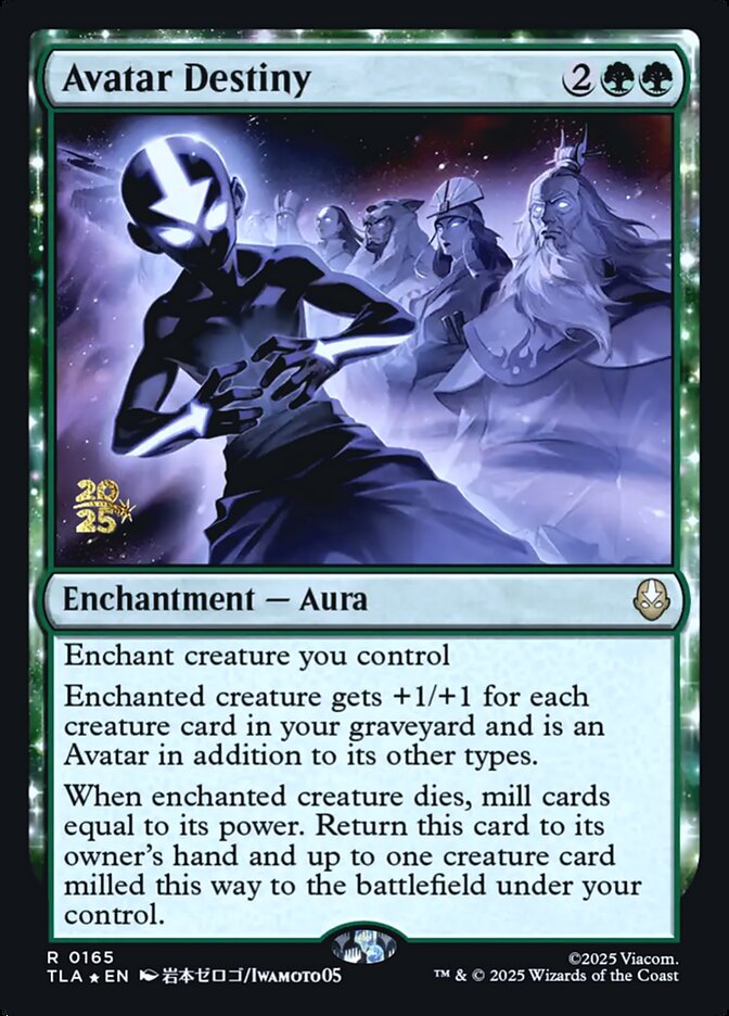 Avatar Destiny – Rare Magic: The Gathering card from Avatar: The Last Airbender Promos (#165s)