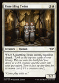 Unsettling Twins – Common Magic: The Gathering card from Duskmourn: House of Horror (#38)