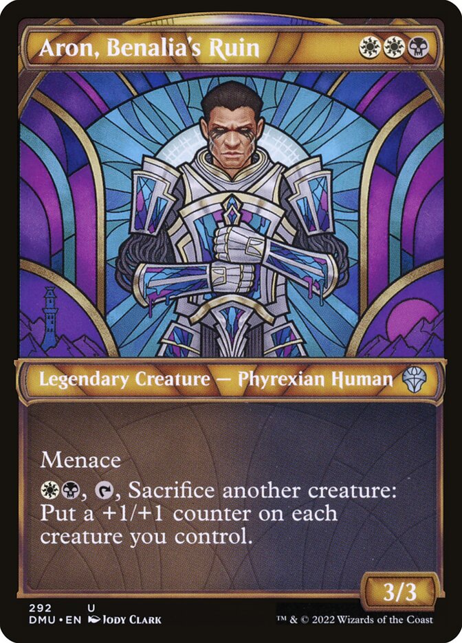 Aron, Benalia's Ruin – Uncommon Magic: The Gathering card from Dominaria United (#292)