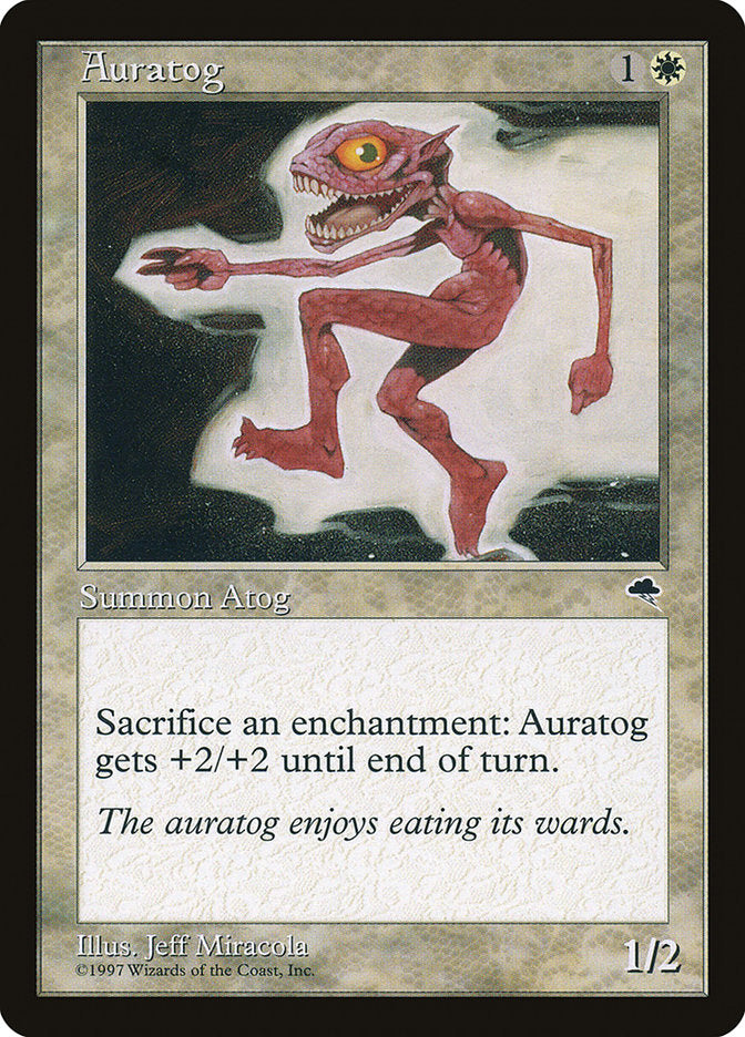 Auratog – Rare Magic: The Gathering card from Tempest (#6)