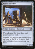 Runed Servitor – Common Magic: The Gathering card from Iconic Masters (#226)