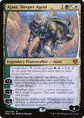 Ajani, Sleeper Agent – Mythic Magic: The Gathering card from Dominaria United Promos (#192p)