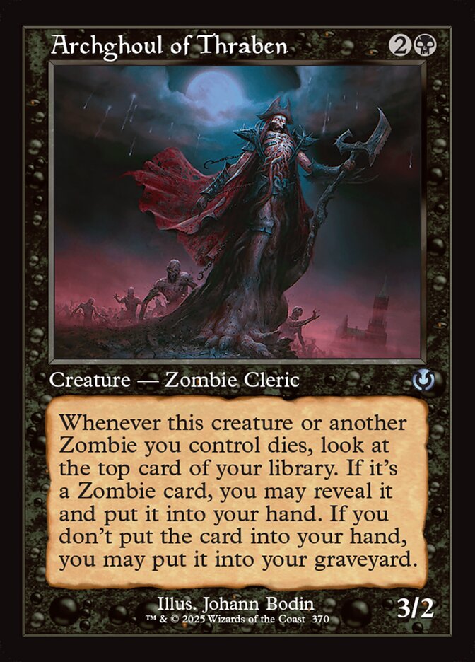 Archghoul of Thraben – Uncommon Magic: The Gathering card from Innistrad Remastered (#370)