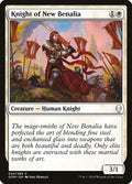 Knight of New Benalia – Common Magic: The Gathering card from Dominaria (#24)
