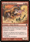 Akoum Boulderfoot – Uncommon Magic: The Gathering card from Rise of the Eldrazi (#134)