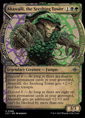Akawalli, the Seething Tower – Uncommon Magic: The Gathering card from The Lost Caverns of Ixalan (#298)