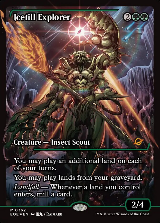 Icetill Explorer – Mythic Magic: The Gathering card from Edge of Eternities (#362)
