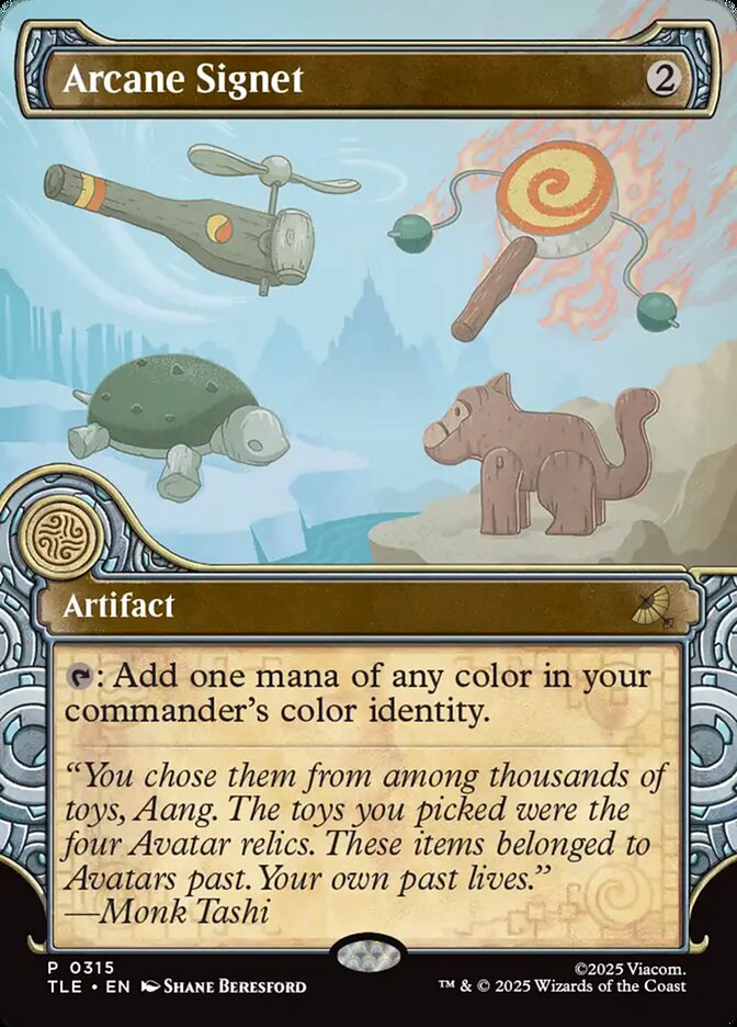 Arcane Signet – Rare Magic: The Gathering card from Avatar: The Last Airbender Eternal (#315)