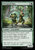 Treeguard Duo – Common Magic: The Gathering card from Bloomburrow (#200)