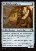 Walking Sarcophagus – Common Magic: The Gathering card from Aetherdrift (#246)
