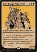 Baba Lysaga, Night Witch – Rare Magic: The Gathering card from Commander Legends: Battle for Baldur's Gate (#414)