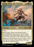 Annie Flash, the Veteran – Mythic Magic: The Gathering card from Outlaws of Thunder Junction Promos (#190p)