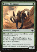 Nimble Mongoose – Common Magic: The Gathering card from Modern Horizons (#174)