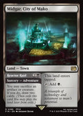 Midgar, City of Mako // Reactor Raid – Rare Magic: The Gathering card from Final Fantasy (#286)
