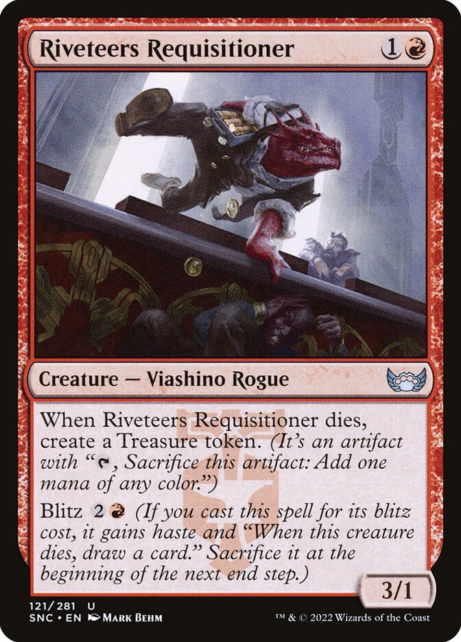 Riveteers Requisitioner – Uncommon Magic: The Gathering card from Streets of New Capenna (#121)