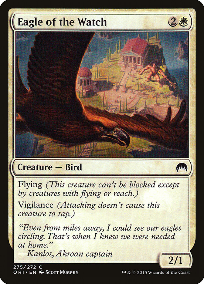 Eagle of the Watch – Common Magic: The Gathering card from Magic Origins (#275)