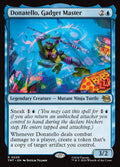 Donatello, Gadget Master – Rare Magic: The Gathering card from Teenage Mutant Ninja Turtles (#35)