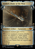 Andúril, Flame of the West – Mythic Magic: The Gathering card from The Lord of the Rings: Tales of Middle-earth (#687)