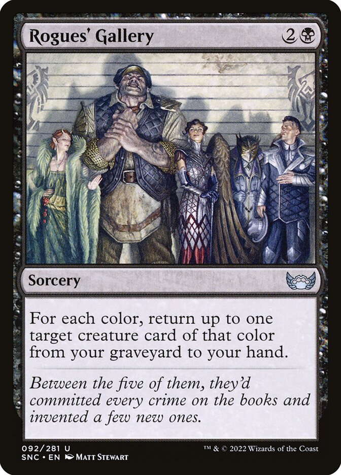 Rogues' Gallery – Uncommon Magic: The Gathering card from Streets of New Capenna (#92)
