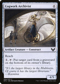 Cogwork Archivist – Common Magic: The Gathering card from Strixhaven: School of Mages (#254)
