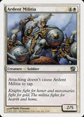 Ardent Militia – Uncommon Magic: The Gathering card from Eighth Edition (#3)